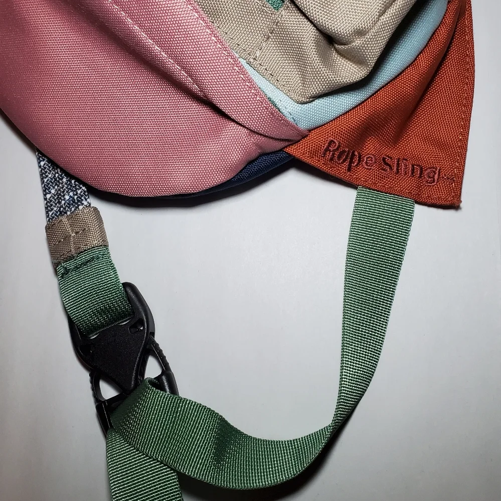 Kavu Rope Colorblock Sling Rope Bag - Picture 9 of 10